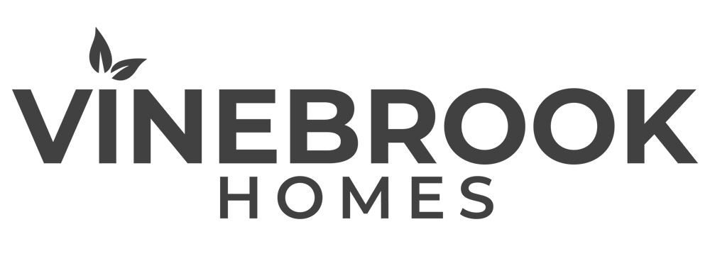 Vinebrook Homes logo grey
