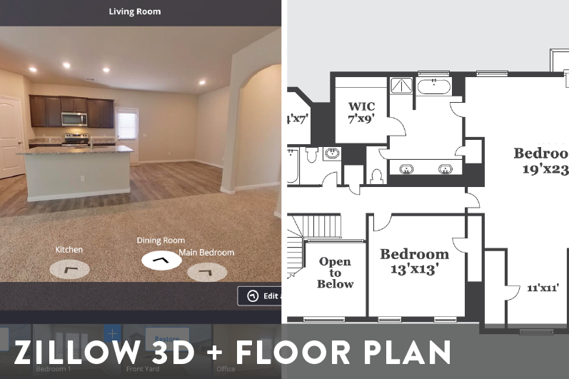 Zillow 3D and Floor Plan Package Image